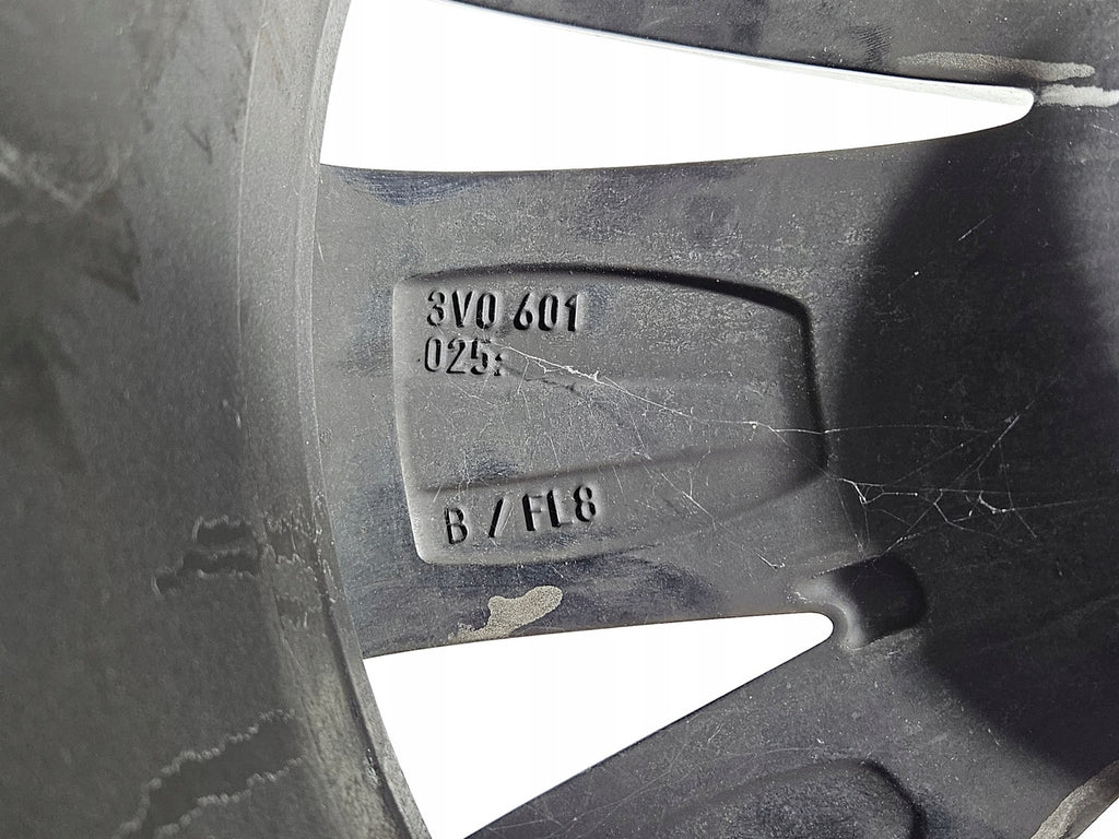 1x Alufelge 18 Zoll 8.0" 5x112 3V0601025 Skoda Superb Iii Rim Wheel