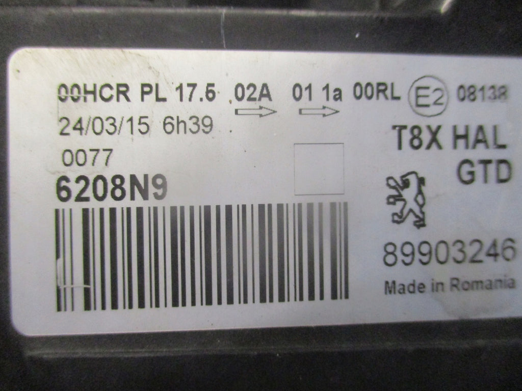 Frontscheinwerfer Peugeot 5008 I 899033246 Ein Stück (Rechts oder Links) SCH7497472445lf