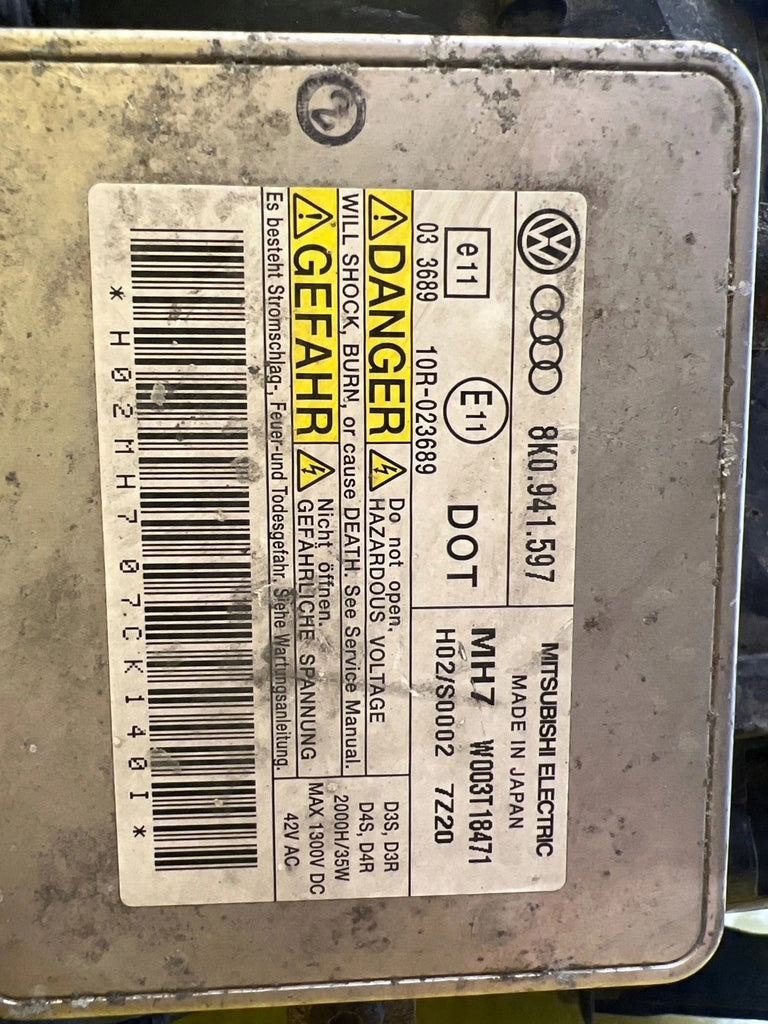 Frontscheinwerfer Audi A4 B8 8K0941003C Xenon Links Scheinwerfer Headlight