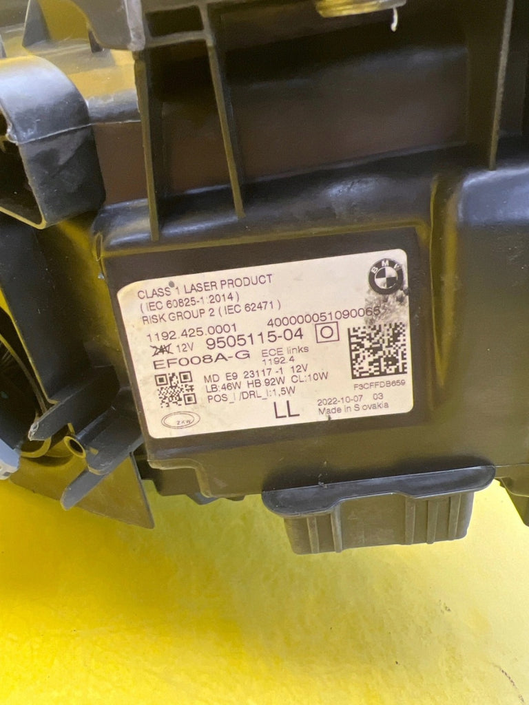 Frontscheinwerfer BMW 4 G22 G82 G23 G26 9505115-04 Laser Links Headlight SCH5433454813rf