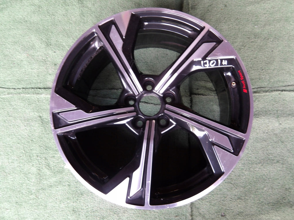 1x Alufelge 19 Zoll 8.5" 5x112 40ET Glanz Schwarz 8W0601025EM Audi A4 Rim Wheel FEL1841849520tg
