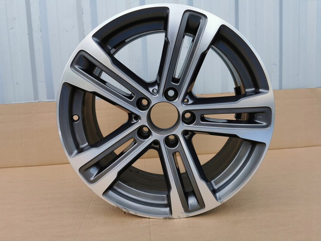 1x Alufelge 17 Zoll 7.5" 5x112 40ET Glanz Grau A2134015500 Mercedes-Benz W213 Mg