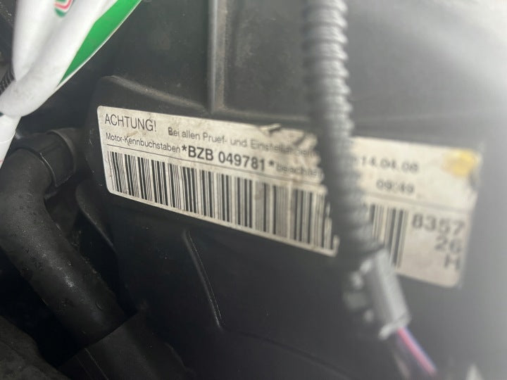 Motor Audi Skoda VW Octavia II BZB 1.8 TSI 90PS 66kW 210TKm 2004 Benzin Komplett MOT4375716337yk