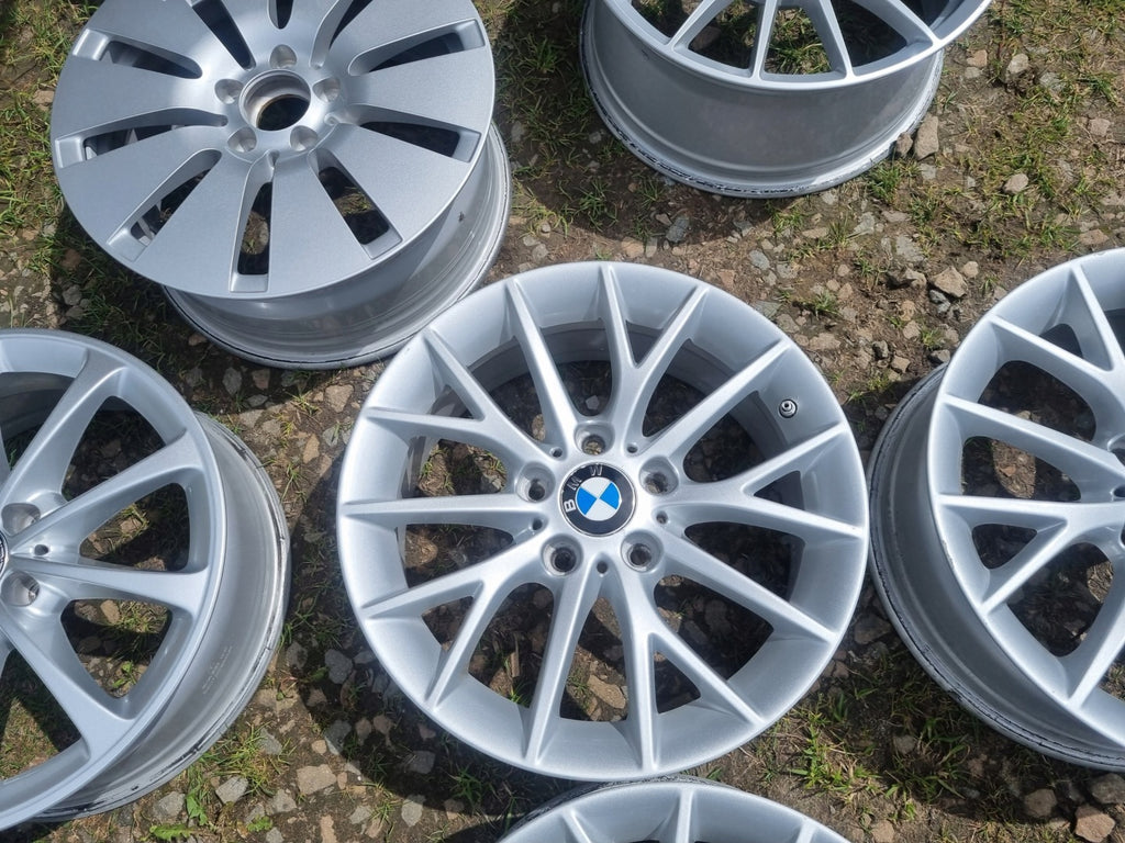 4x Alufelge 17 Zoll 7.0" 5x120 40ET Glanz Silber 6796205 BMW 1 Rim Wheel FEL5124791063wh