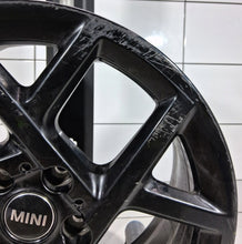 Load image into Gallery viewer, 1x Alufelge 17 Zoll 5x112 47ET Glanz Schwarz 5A3E638 Mini Rim Wheel FEL1135199463ro