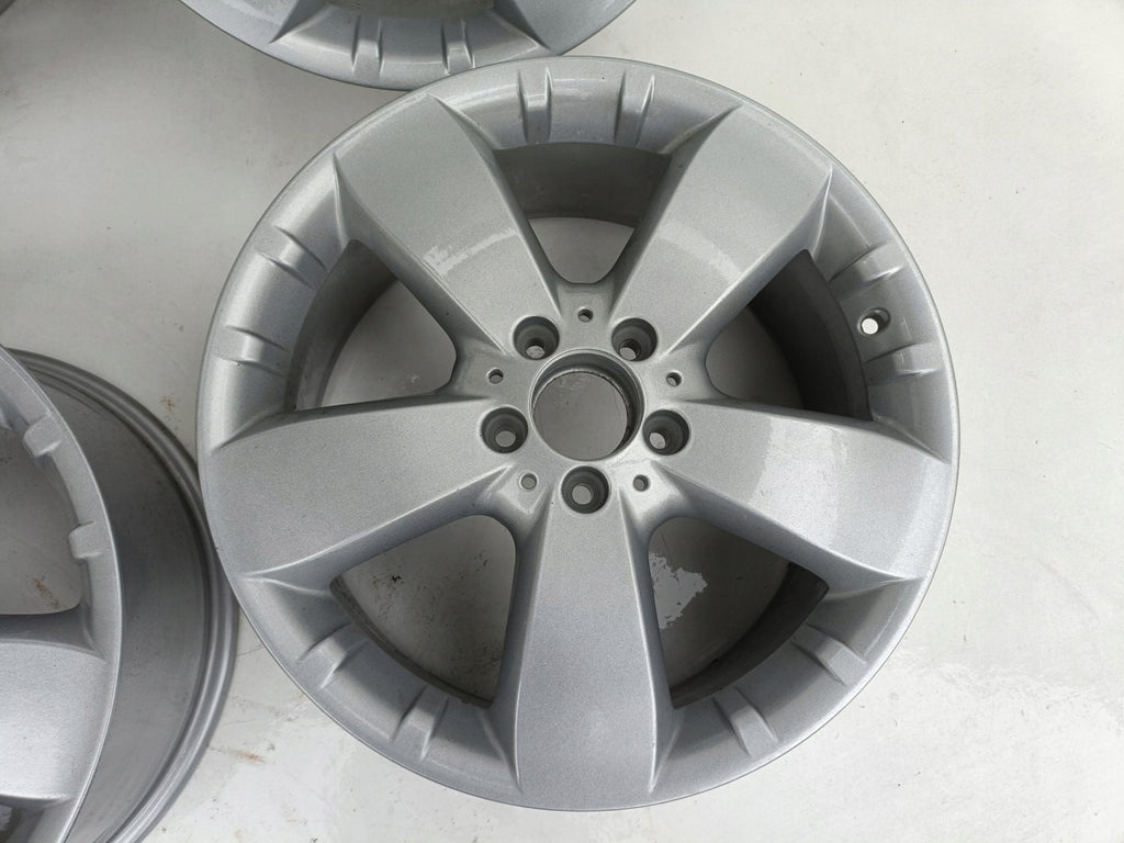 4x Alufelge 18 Zoll 8.0" 5x112 60ET Glanz Silber A1644010302 Mercedes-Benz W164 FEL4161623129zu