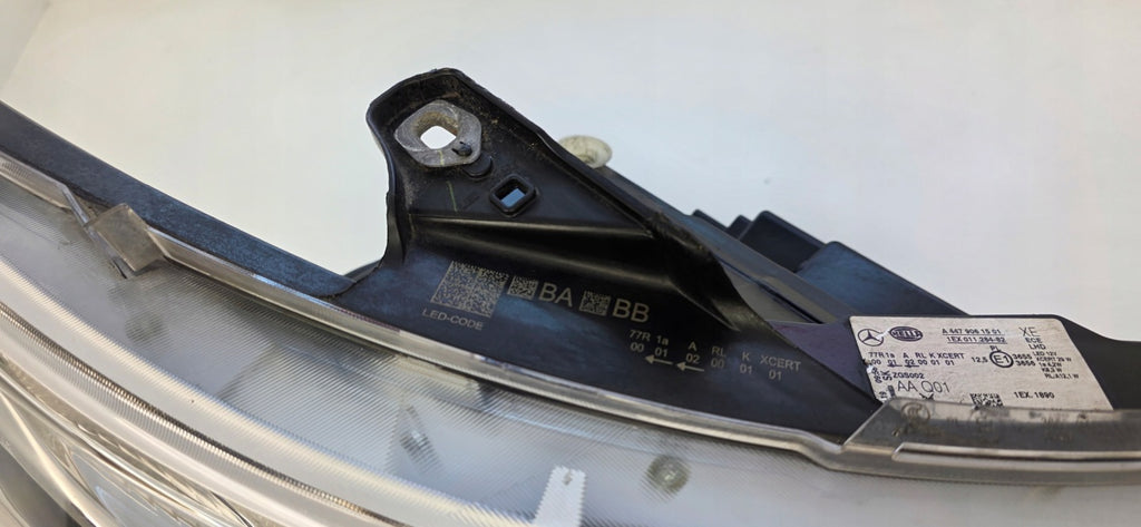 Frontscheinwerfer Mercedes-Benz Vito W447 A4479061501 Full LED Rechts Headlight SCH9359435938pc