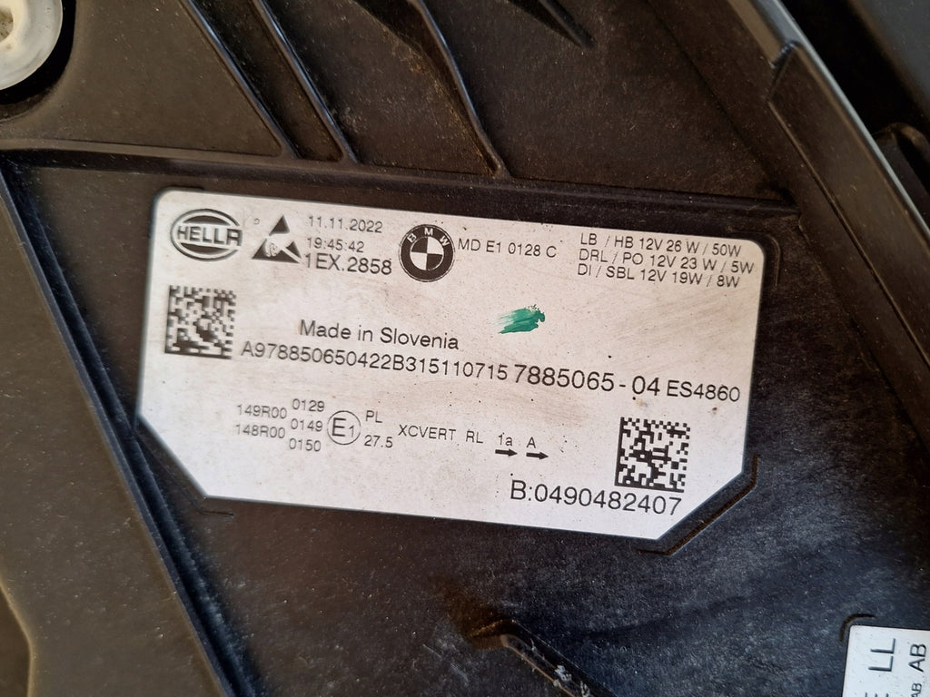 Frontscheinwerfer BMW 3 G21 G20 7885065 LED Links Scheinwerfer Headlight SCH1937517600qm