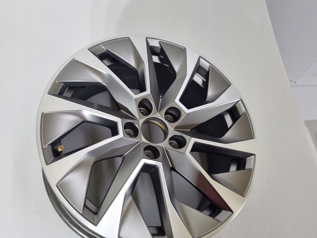 1x Alufelge 16 Zoll 7.0" 5x100 46ET 6V0601025B Skoda Fabia Iii Rim Wheel