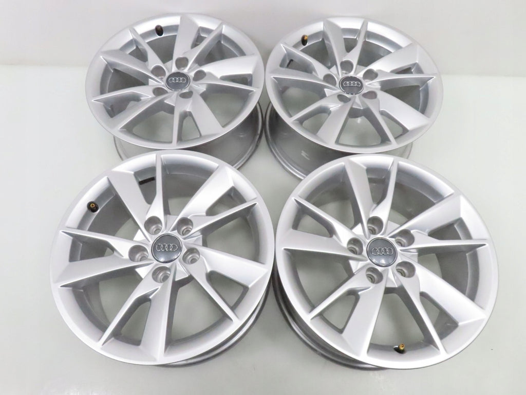 4x Alufelge 16 Zoll 7.0" 5x112 35ET Silber 8W0601025B Audi A4 B9 Rim Wheel FEL4006413917ap