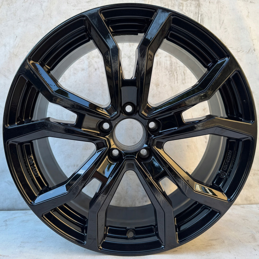 1x Alufelge 19 Zoll 8.0" 5x112 32 5ET Glanz Schwarz TTV9K8BA325E Rim Wheel FEL2153175522vo