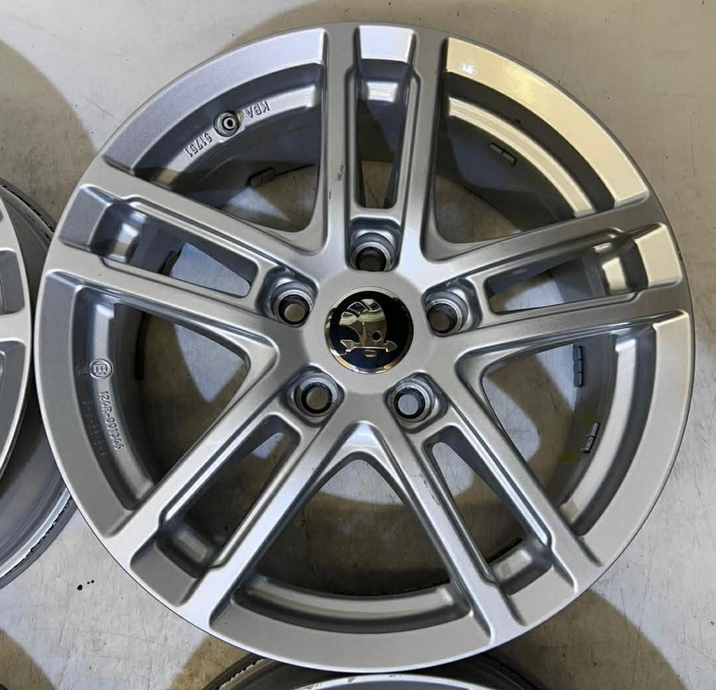 4x Alufelge 16 Zoll 7.0" 5x112 52ET Silber TKFP8SA52E Rim Wheel FEL8744320020yq