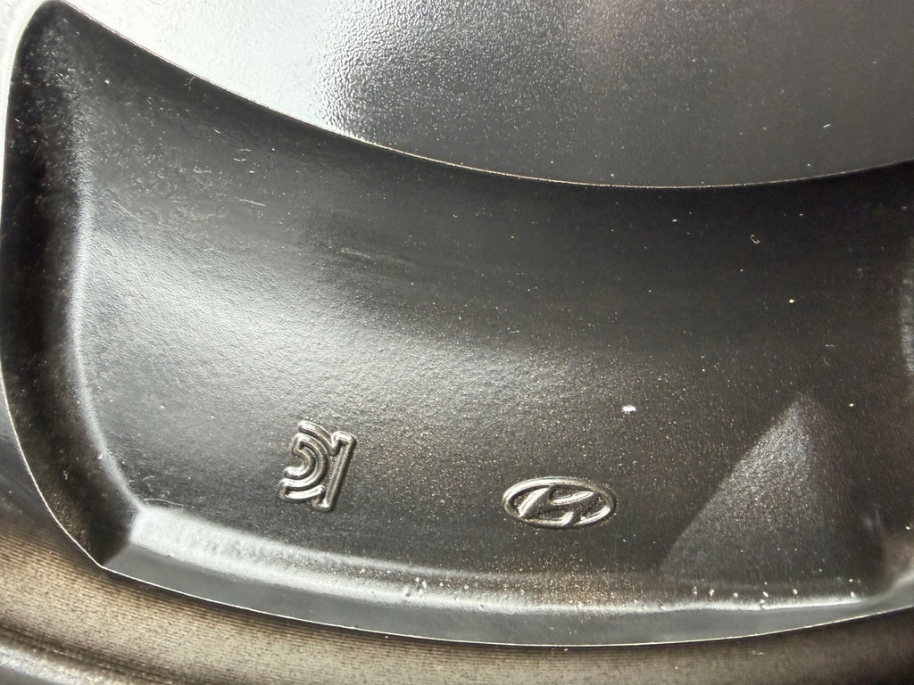 1x Alufelge 18 Zoll 7.0" 5x114.3 50ET Glanz Schwarz 52910-BE350 Hyundai Kona FEL1259337968wx