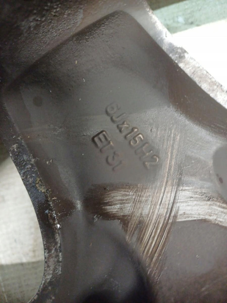 4x Alufelge 15 Zoll 6.0" 31ET A2034010002 Mercedes-Benz W203 Rim Wheel FEL1971995518px