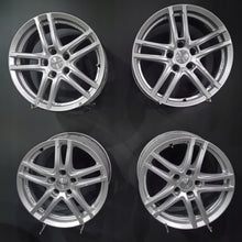 Laden Sie das Bild in den Galerie-Viewer, 4x Alufelge 17 Zoll 7.5" 5x112 29ET Glanz Silber KBA51746-EX Audi A4 B8 FEL3867534983ma