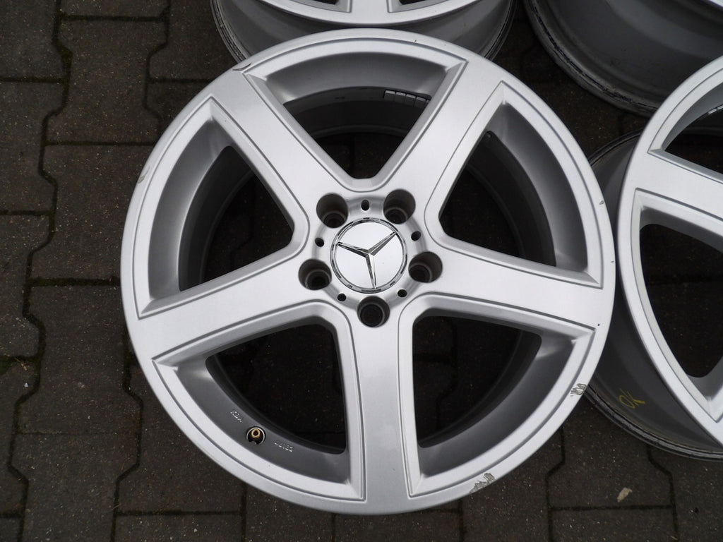 4x Alufelge 17 Zoll 7.5" 5x112 32ET Mercedes-Benz Rim Wheel FEL8258228162hm