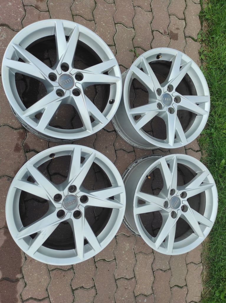 4x Alufelge 17 Zoll 7.5" 5x112 38ET Glanz Schwarz 8W0601025K Audi A4 Rim Wheel FEL3575715328ls