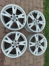 Load image into Gallery viewer, 4x Alufelge 17 Zoll 7.5" 5x112 38ET Glanz Schwarz 8W0601025K Audi A4 Rim Wheel FEL3575715328ls