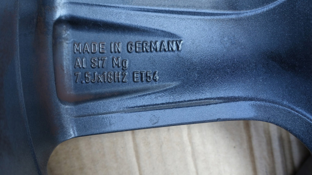 1x Alufelge 18 Zoll 7.5" 5x112 56ET 8P0601025BS Audi A3 Rim Wheel FEL9337461612tr