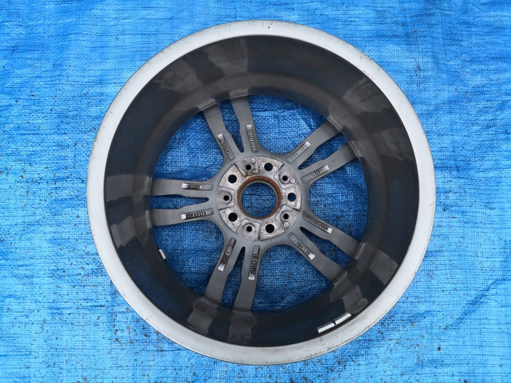 1x Alufelge 18 Zoll 8.5" 5x120 47ET Glanz Grau 7852492 BMW 3 F30 F32 Rim Wheel FEL2613839830mr