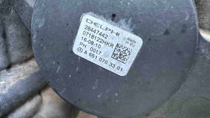 Motor Mercedes-Benz W205 651921 2.2 168PS Diesel Engine Unkomplett MOT4409858525yj