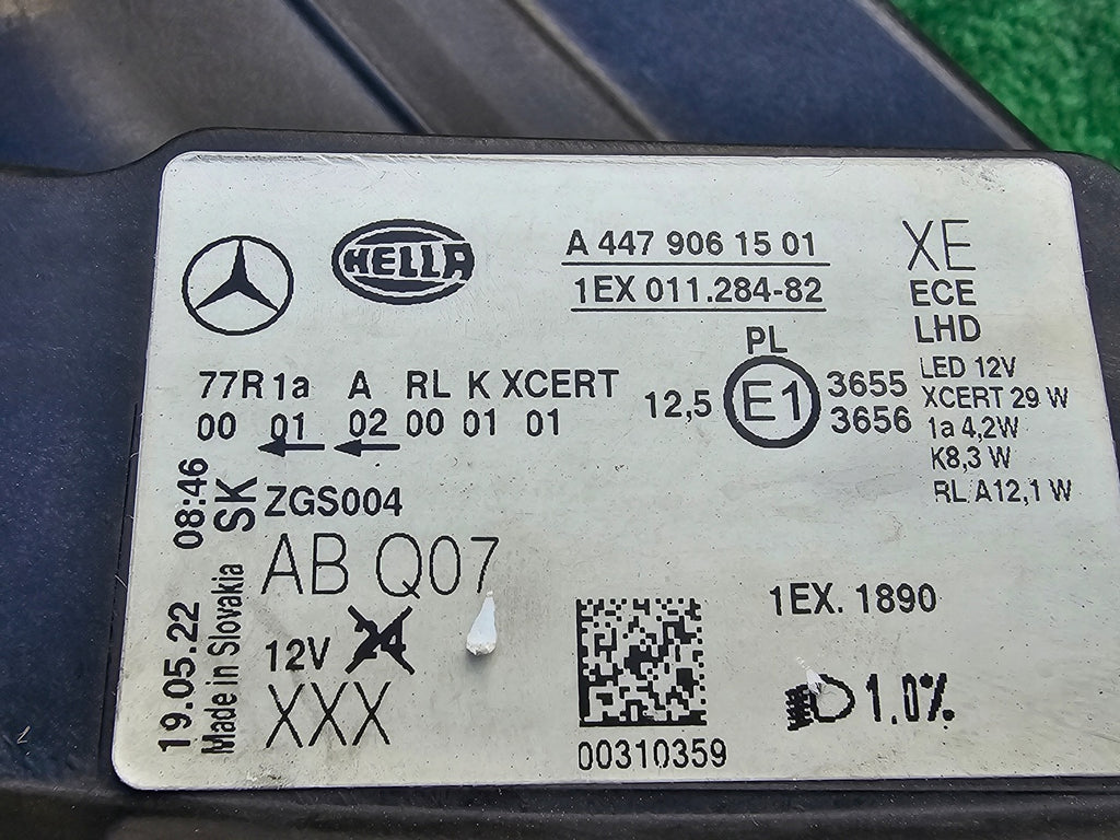 Frontscheinwerfer Mercedes-Benz Vito W447 A4479061501 LED Rechts Headlight SCH9378764436rn