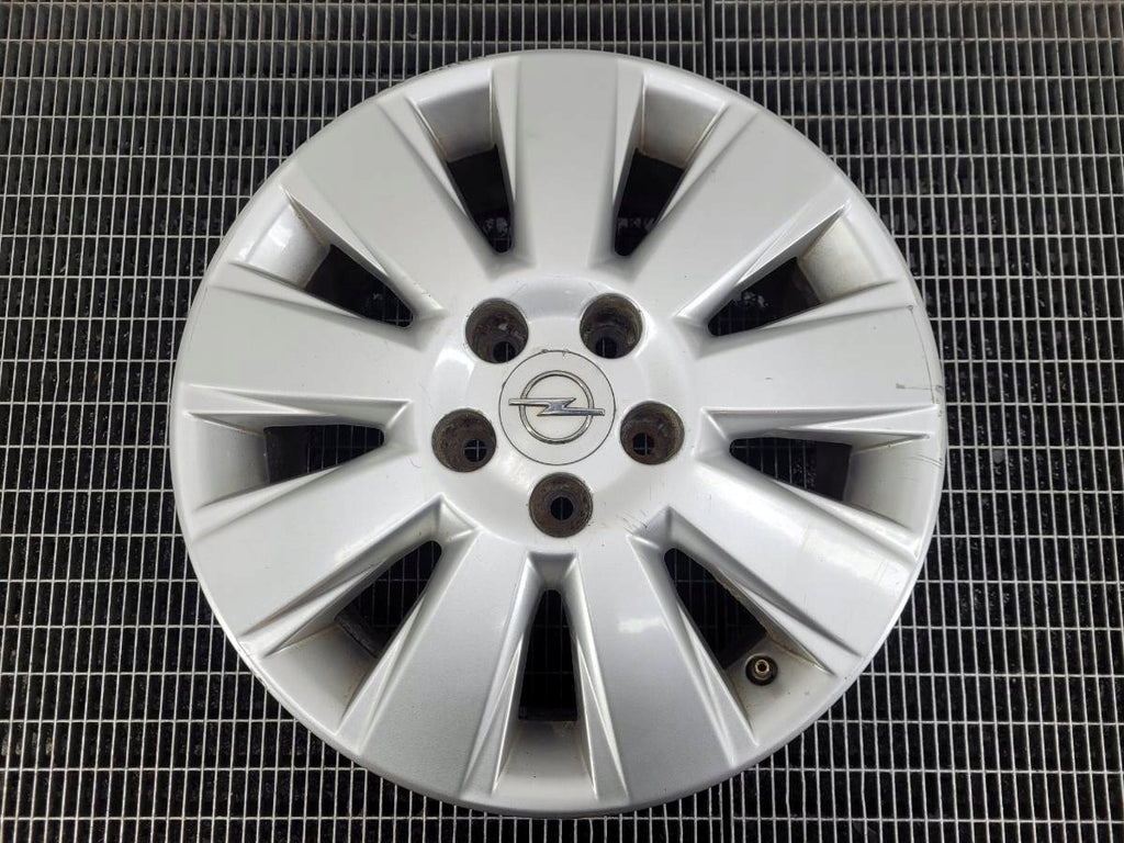 1x Alufelge 16 Zoll 6.5" 5x110 41ET Glanz Silber OPEL129929 Opel Zafira B FEL9293262067rh