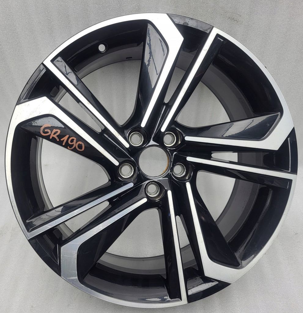 1x Alufelge 18 Zoll 7.0" 5x100 51ET Glanz Schwarz 6VA601025AD Skoda Fabia Iv FEL9552438752zg