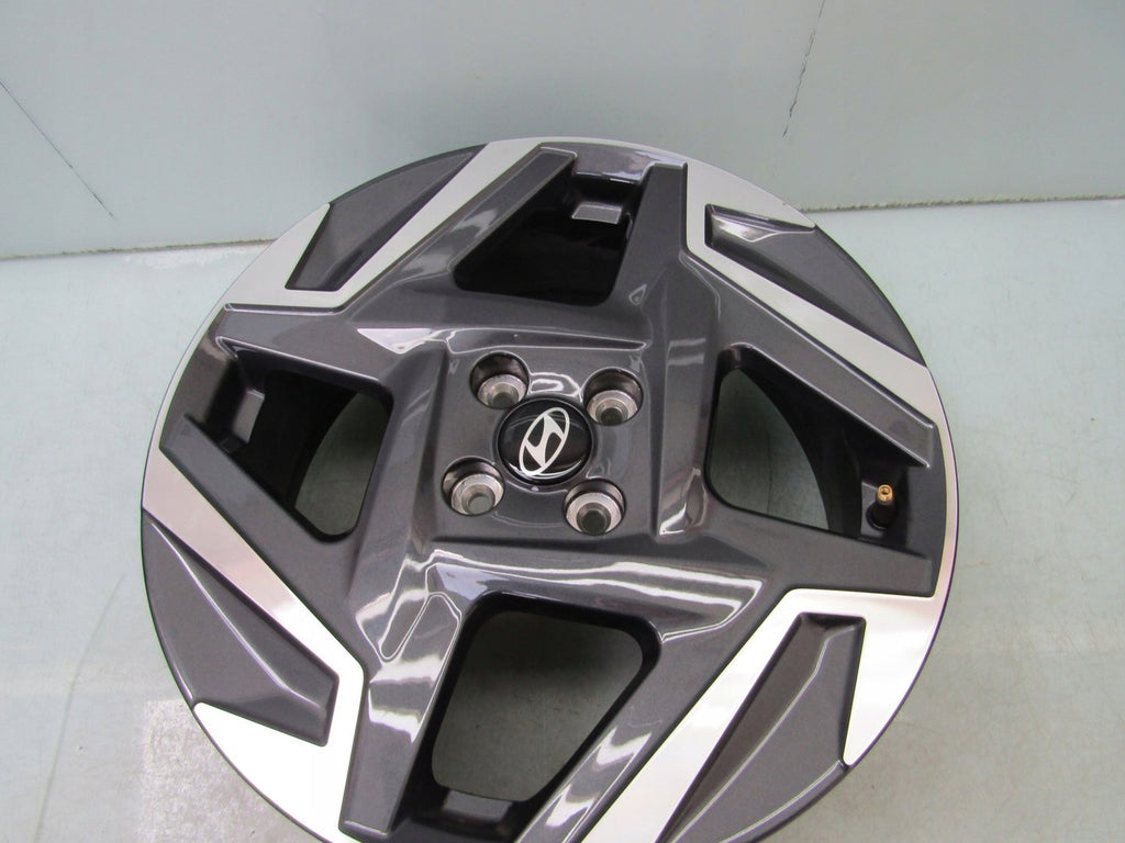 1x Alufelge 17 Zoll 6.5" 4x100 50ET 52910-Q0430 Hyundai Bayon Rim Wheel FEL9435852568tq