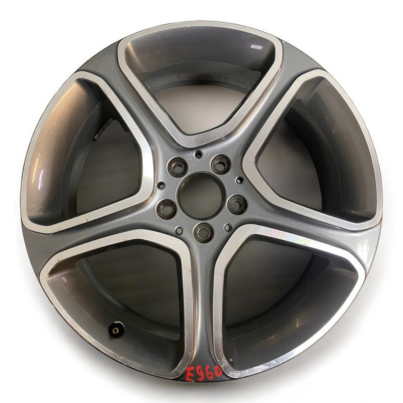 1x Alufelge 19 Zoll 7.5" 5x112 47ET A2044012800 Mercedes-Benz W204 Rim Wheel