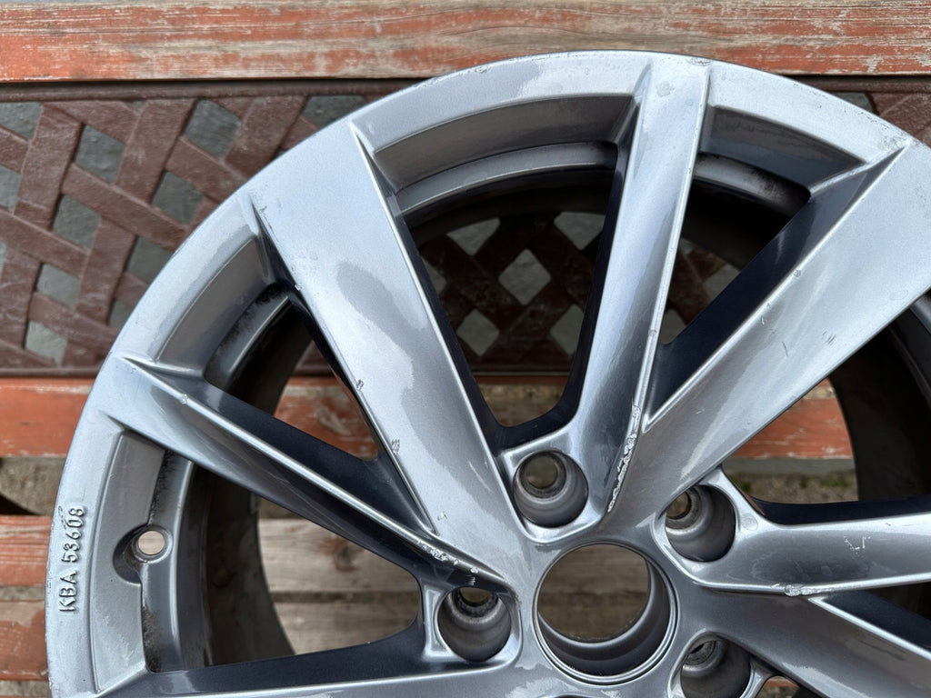 1x Alufelge 16 Zoll 7.0" 5x112 43ET Glanz Graphit 3J0073676 VW Passat Rim Wheel FEL3055755878fz