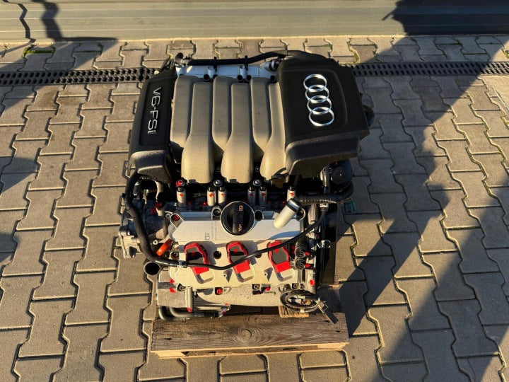Motor Audi A6 C6 BDX 2.8 FSI 210PS 154kW 150TKm 2010 Benzin Engine Komplett MOT1276216666fo