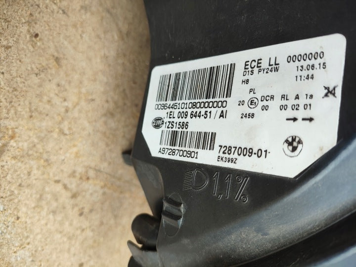 Frontscheinwerfer BMW X6 E71 1EL009644-51 7287009-01 Xenon Links Headlight SCH9563270828mi
