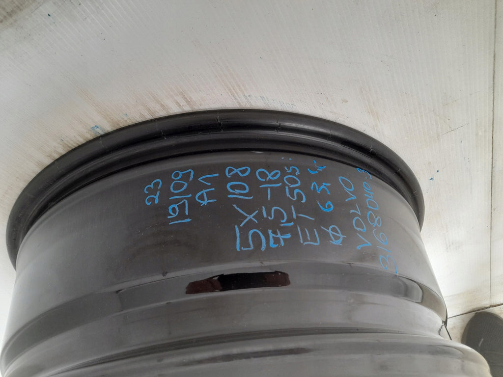 1x Alufelge 18 Zoll 7.5" 5x108 50ET Glanz Silber 31680403 Volvo Rim Wheel