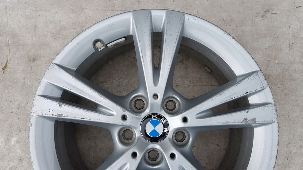 1x Alufelge 17 Zoll 7.5" 5x112 54ET Glanz Silber 6855086 BMW 2 F45 F46 Rim Wheel FEL4289385389xt