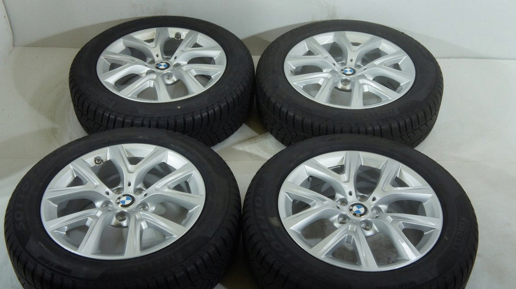 4x Alufelge 17 Zoll 6.5" 5x112 39ET Glanz Silber 6856076 BMW 4 Rim Wheel FEL8157880037sf