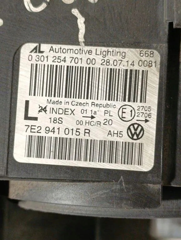 Frontscheinwerfer VW Transporter VI 030125470100 FALSE Scheinwerfer Headlight SCH2780046046ay