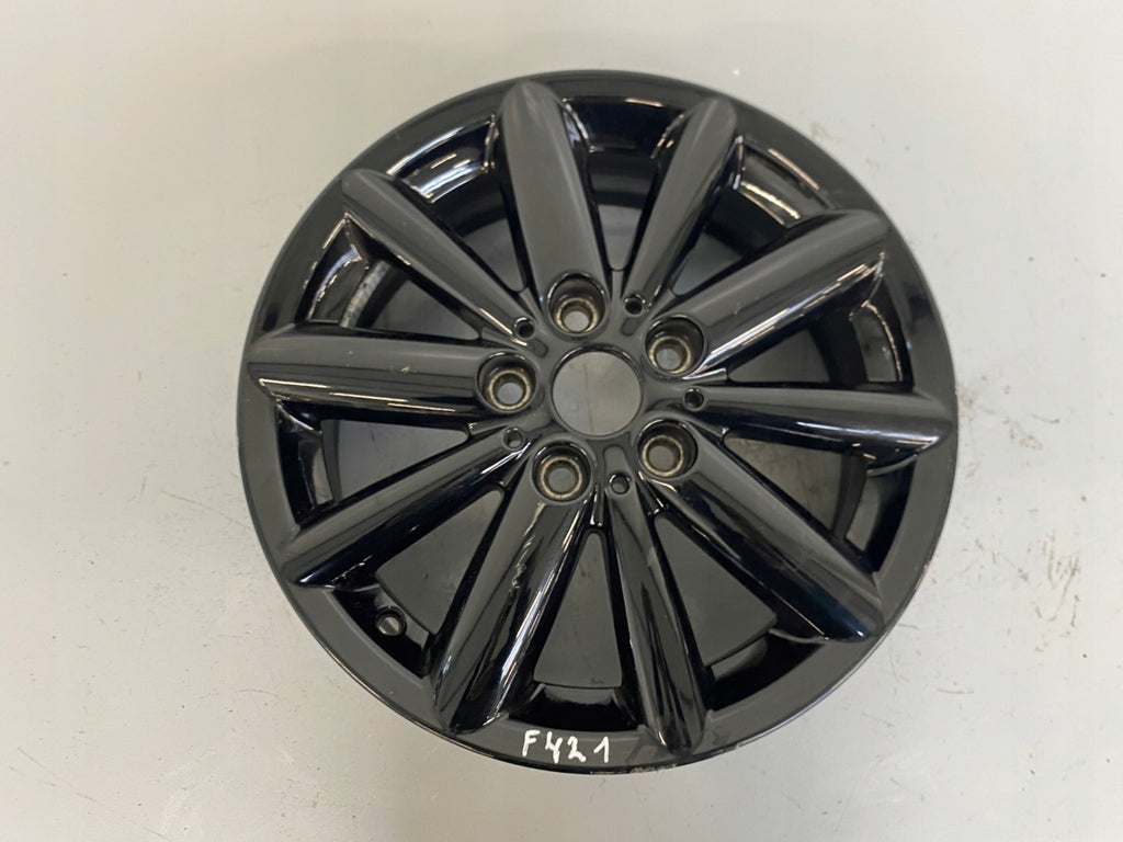 1x Alufelge 16 Zoll 5.5" 5x112 46ET Glanz Schwarz 6866674 Mini F57 F56 F55 FEL1354164620ur