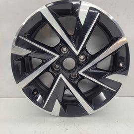 1x Alufelge 16 Zoll 4x108 Schwarz 9847228980 Opel Corsa E F Rim Wheel FEL5373423389gv