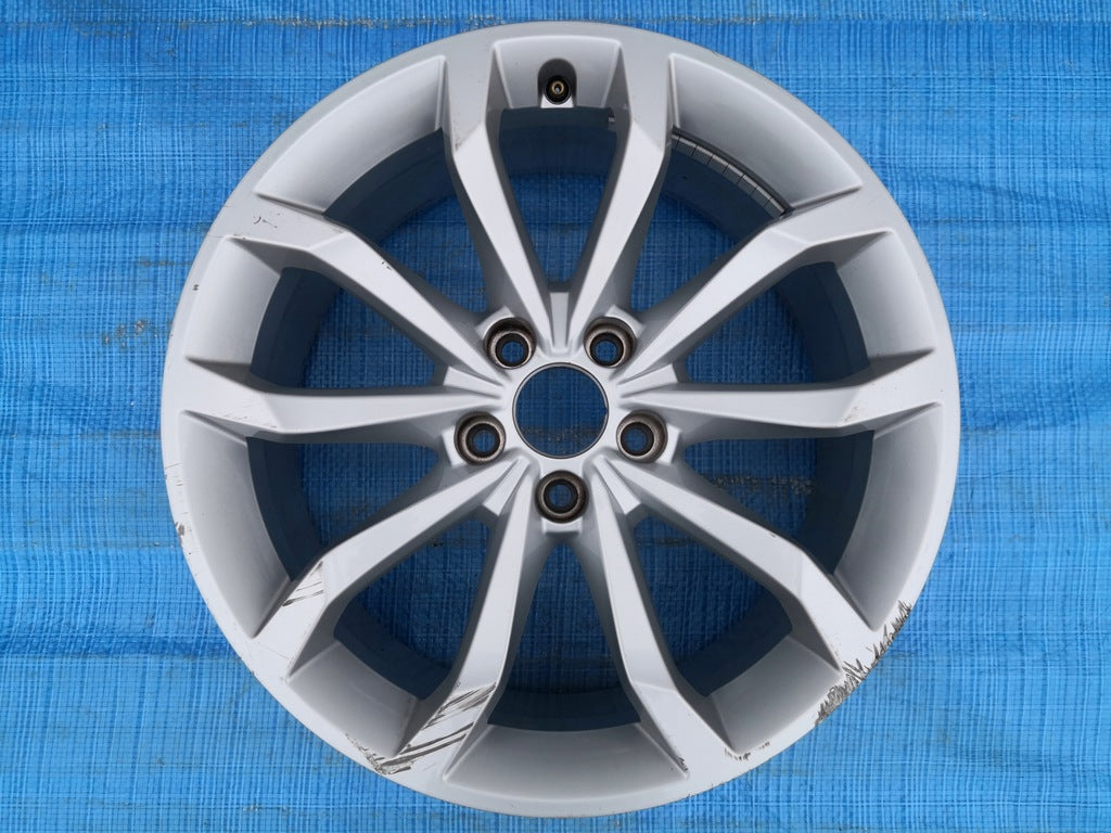 1x Alufelge 18 Zoll 8.0" 5x112 40ET Glanz Graphit 8W0601025H Audi A4 B9 Mg FEL9829767005el