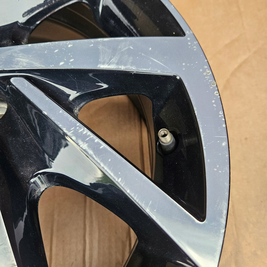 1x Alufelge 15 Zoll 5.5" 5x100 40ET Schwarz 2G0601025 VW Polo Rim Wheel FEL9303975856tw