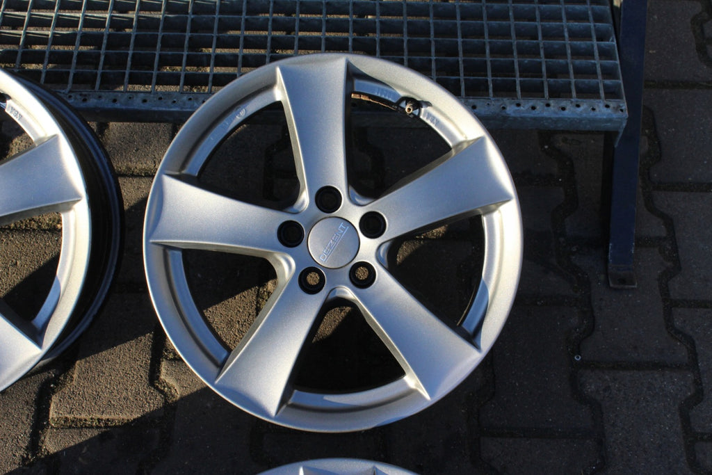 4x Alufelge 16 Zoll 6.5" 5x112 47ET Matt Grau KBA50291 Seat I Rim Wheel FEL5642747631vg