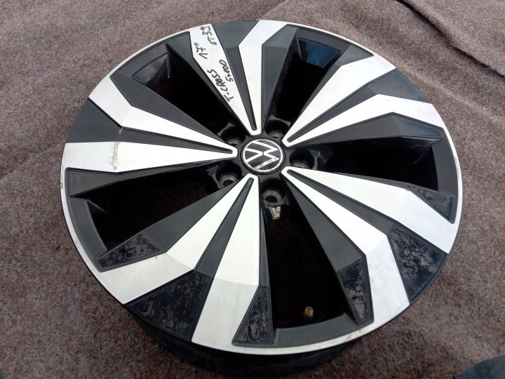 1x Alufelge 17 Zoll 5x100 2GM601025M VW T-Cross Rim Wheel FEL3880034994hi