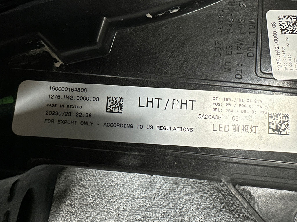 Frontscheinwerfer BMW X7 G07 5A20A06-05 LED Rechts Scheinwerfer Headlight SCH9916615495zo