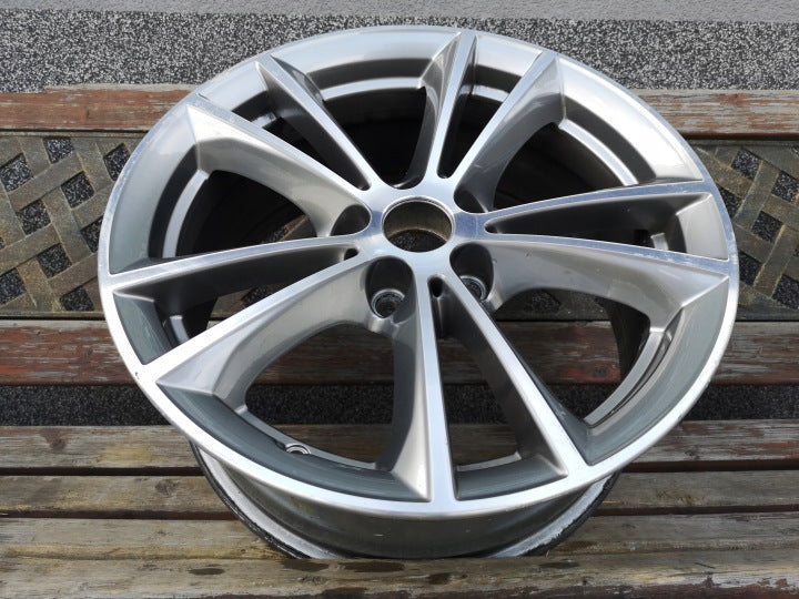 1x Alufelge 17 Zoll 7.5" 5x112 27ET 6863417 BMW 5 G30 Rim Wheel FEL1414043042ne