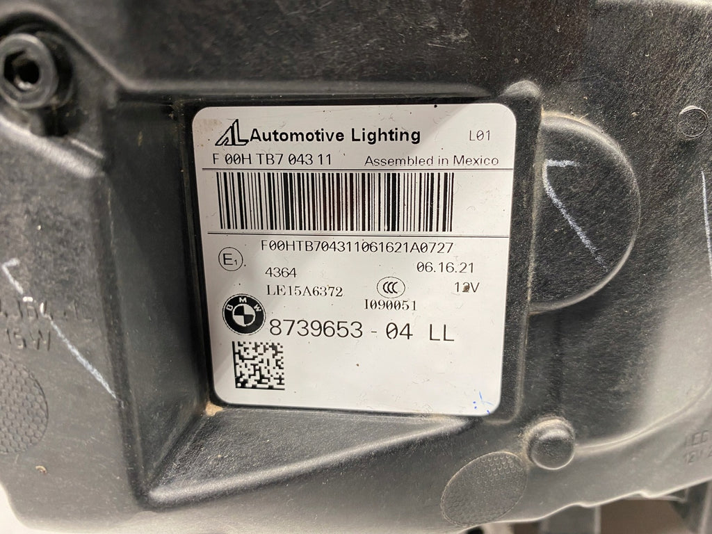 Frontscheinwerfer BMW X3 G01 G02 8739653-04 LED Links Scheinwerfer Headlight SCH8107272872tw