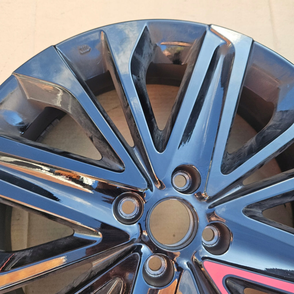 1x Alufelge 18 Zoll 5.0" 4x100 40ET Matt Schwarz CMS1229-2 Toyota Aygo Rim Wheel FEL6701272124fe