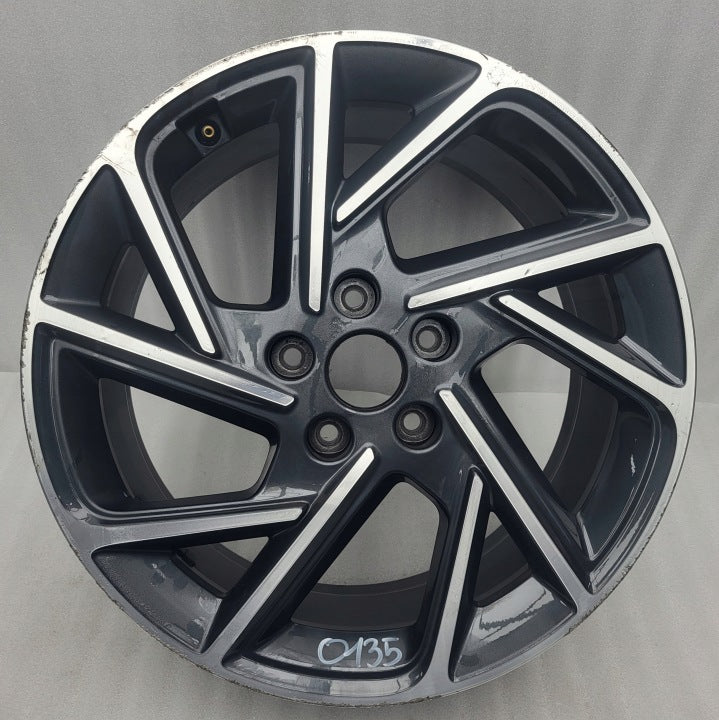 1x Alufelge 18 Zoll 7.5" 5x114.3 55ET 52910G4800 Hyundai I30 Iii Rim Wheel FEL6616347653ul