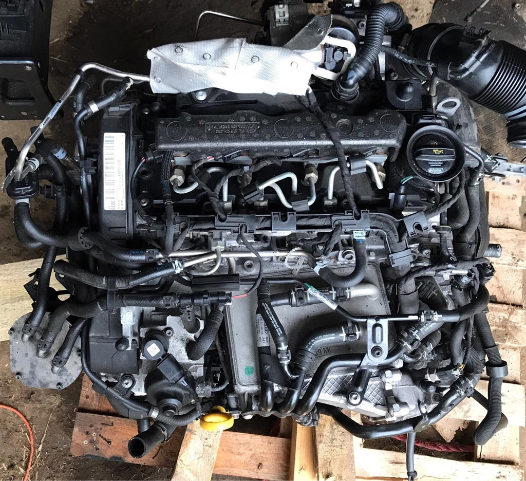 Motor Seat Skoda VW DFLA 2.0 TDI 150PS 110kW 129TKm Diesel Engine Komplett