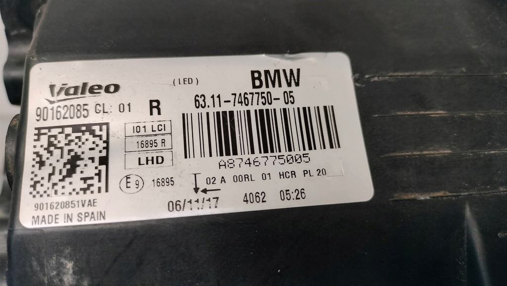 Frontscheinwerfer BMW I3 7467750-05 Full LED Rechts Scheinwerfer Headlight